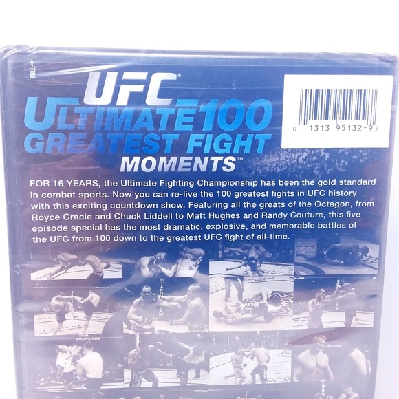 💙4/$35💙 UFC: Ultimate 100 Greatest Fight Moments DVD - Picture 7 of 9